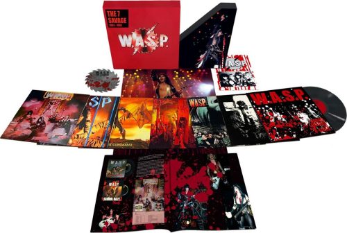 W.A.S.P. The 7 savages 8-LP standard