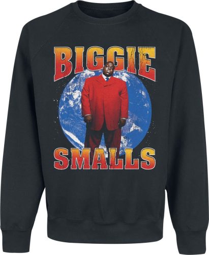 Notorious B.I.G. Biggie Smalls Globe Mikina černá