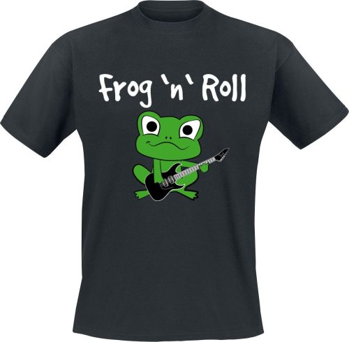 Tierisch Frog 'n' Roll Tričko černá