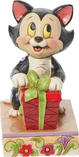 Pinocchio Festive Feline - Figaro Christmas Figurine Sberatelská postava vícebarevný