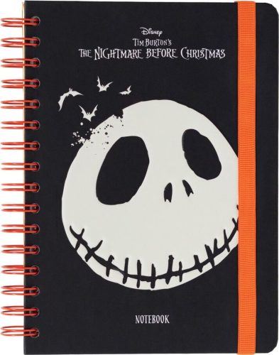 The Nightmare Before Christmas Jack Notes cerná/bílá/oranžová
