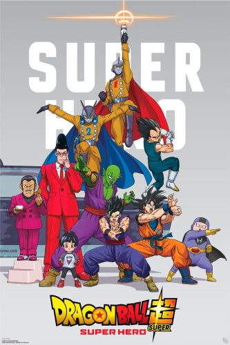 Dragon Ball Hero - Group plakát vícebarevný