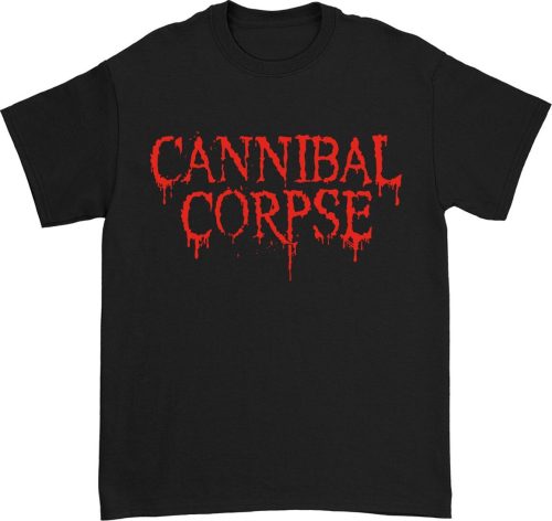 Cannibal Corpse Logo Tričko černá
