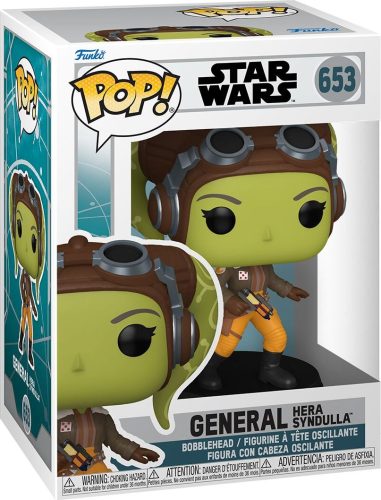 Star Wars Vinylová figurka č.653 Ahsoka - General Hera Syndulla Sberatelská postava vícebarevný
