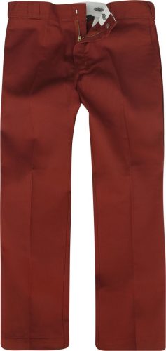 Dickies 874 Work Pant Rec Fired Brick Bavlnené kalhoty červená