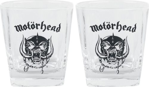 Motörhead Whiskey Glas-Set souprava sklenic na whisky transparentní