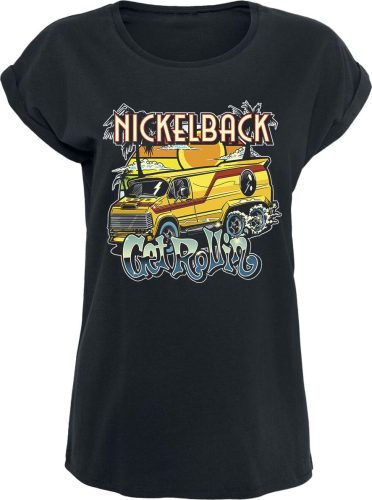 Nickelback Get rollin' Dámské tričko černá