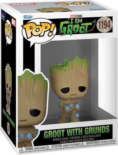 Strážci galaxie Vinylová figurka č.1194 I am Groot - Groot with Grunds Sberatelská postava standard