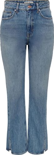 Only Denimové kalhoty s rozparky ONLBILLIE EX HW STR DOT025 NOOS Dámské džíny modrá
