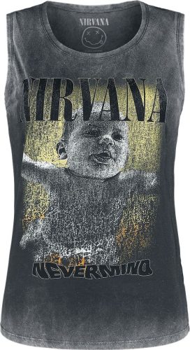 Nirvana Nevermind Dámský tank top šedá