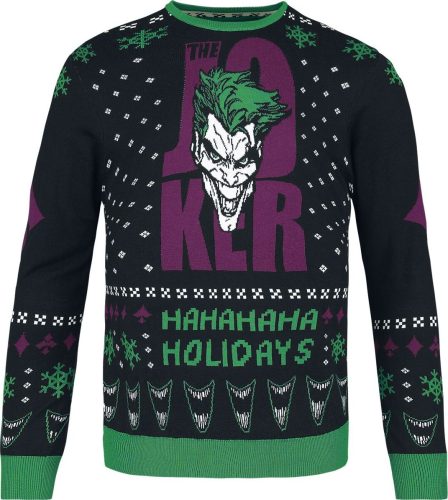 Batman The Joker - Ha Ha Ha Ha Holidays Pletený svetr vícebarevný