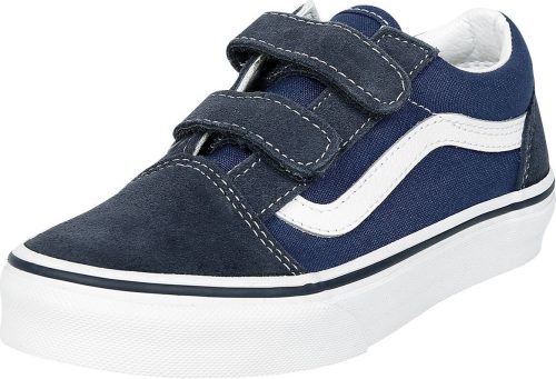 Vans Kids UY Old Skool V Navy/True White Dětské boty modrá