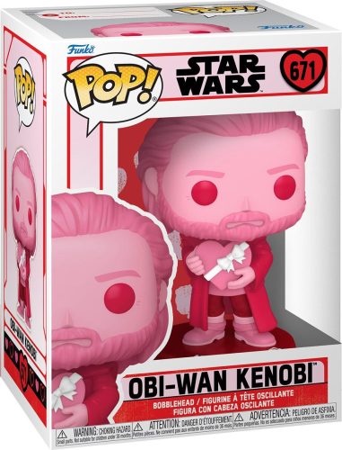 Star Wars Obi-Wan Kenobi (Valentines Day) Vinyl Figur 671 Sberatelská postava vícebarevný