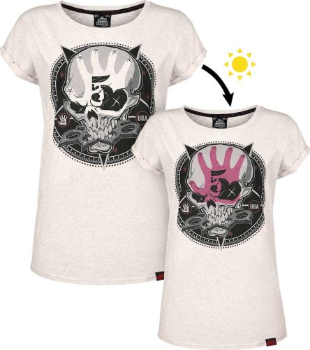 Five Finger Death Punch EMP Signature Collection Dámské tričko strakatá krémová
