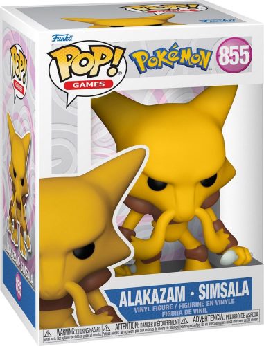 Pokémon Vinylová figurka č.855 Alakazam - Simsala Sberatelská postava vícebarevný