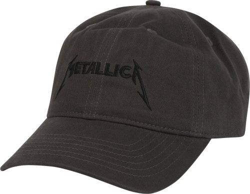 Metallica Amplified Collection - Metallica Baseballová kšiltovka charcoal