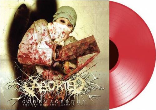 Aborted Goremageddon (The saw and the carnage done) LP červená