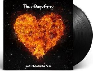 Three Days Grace Explosions LP černá