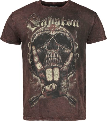 Sabaton Come Touch My Metal Machine Tričko rez