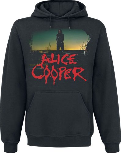 Alice Cooper Road Cover Mikina s kapucí černá