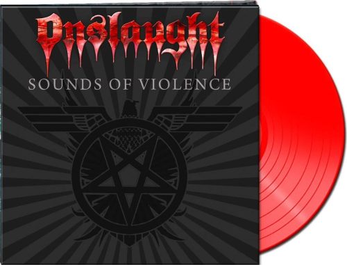Onslaught Sounds of violence LP červená