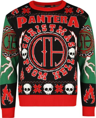 Pantera Holiday Sweater 2023 Pletený svetr vícebarevný