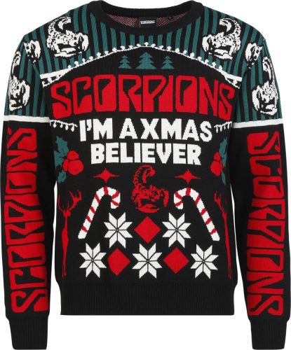 Scorpions Holiday Sweater 2023 Pletený svetr vícebarevný