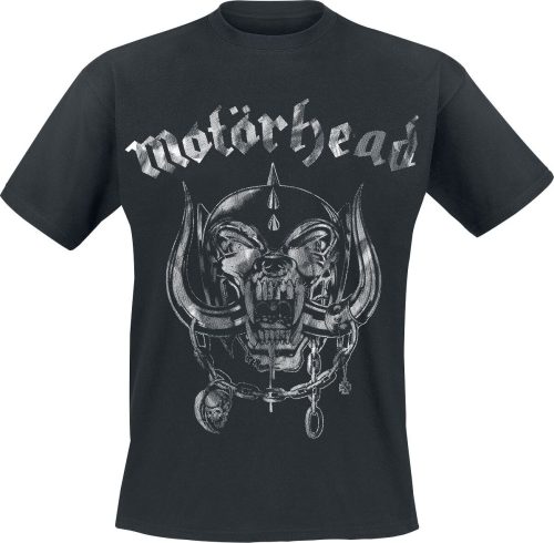 Motörhead Large Warpig Logo Tričko černá
