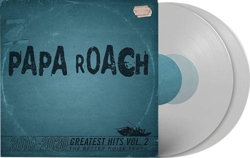 Papa Roach Greatest Hits Vol.2 - The Better Noise years 2-LP transparentní