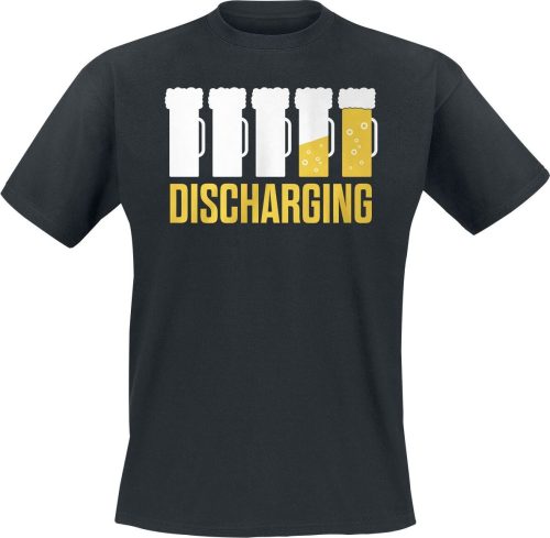 Alcohol & Party Discharging Tričko černá