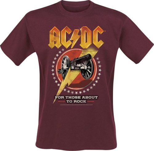 AC/DC For Those About To Rock Tričko červená