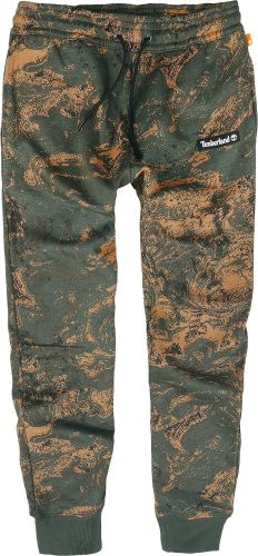 Timberland Sportovní kalhoty s potiskem Tepláky maskáčová