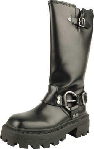 Buffalo Nabu Harness Boot boty černá