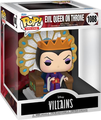 Disney Villains Vinylová figurka č. 1088 Evil Queen on throne (Pop! Deluxe) Sberatelská postava standard