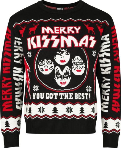 Kiss Holiday Sweater 2023 Pletený svetr vícebarevný