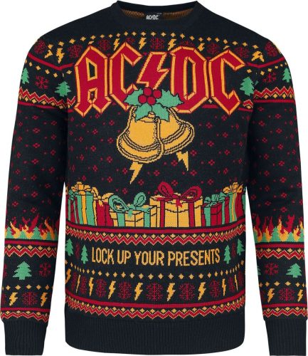 AC/DC Holiday Sweater 2023 Pletený svetr vícebarevný