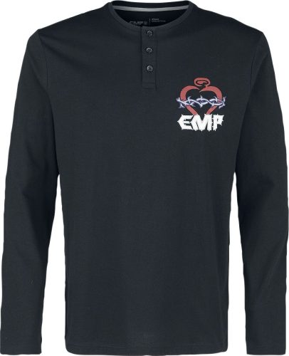 EMP Stage Collection Top s dlouhými rukávy s potiskem EMP Tričko s dlouhým rukávem černá