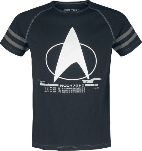 Star Trek Starfleet Command Tričko černá