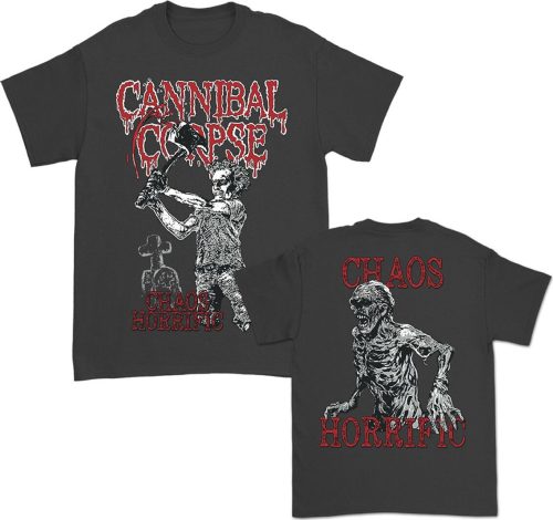 Cannibal Corpse Chaos Horrific Bootleg Tričko charcoal