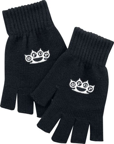 Five Finger Death Punch 5FDP rukavice bez prstů černá