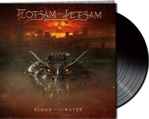 Flotsam & Jetsam Blood in the water LP černá
