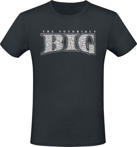 Notorious B.I.G. Small Logo Tričko černá