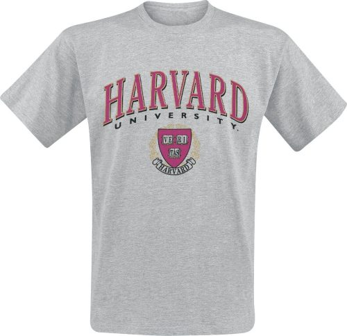 University Harvard - Shield Tričko šedá