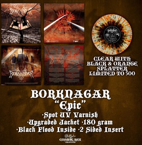 Borknagar Epic LP potřísněné