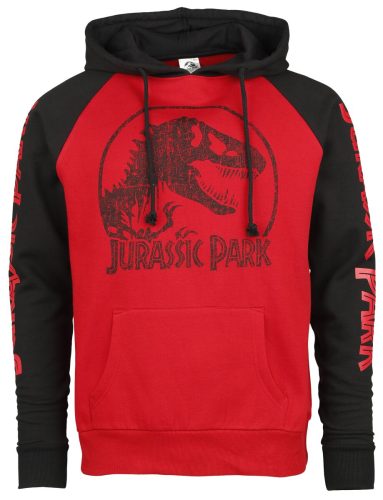 Jurassic Park Jurassic Park Logo Mikina s kapucí vícebarevný