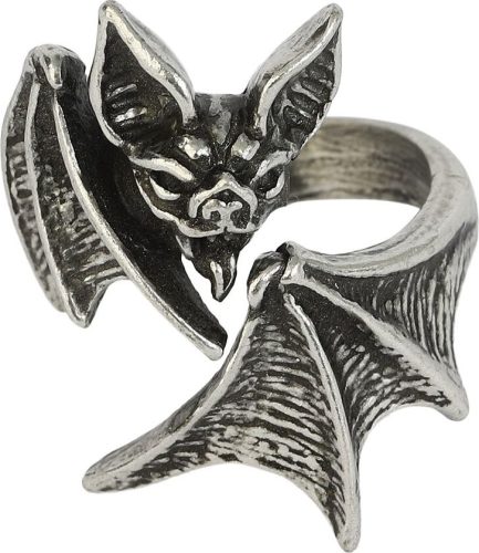 Alchemy Gothic Prsten Nighthawk Prsten stríbrná