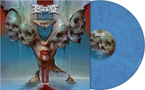 Ingested The tide of death and fractured dreams LP standard