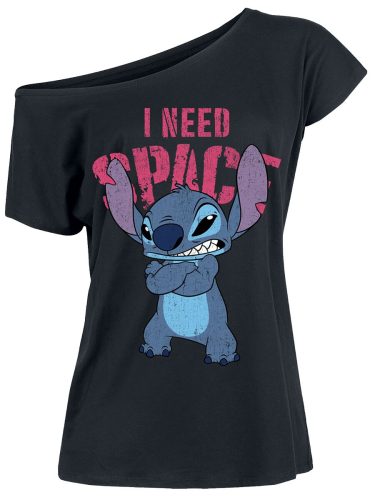 Lilo & Stitch I Need Space Dámské tričko černá
