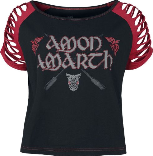 Amon Amarth EMP Signature Collection Dámské tričko cerná/cervená