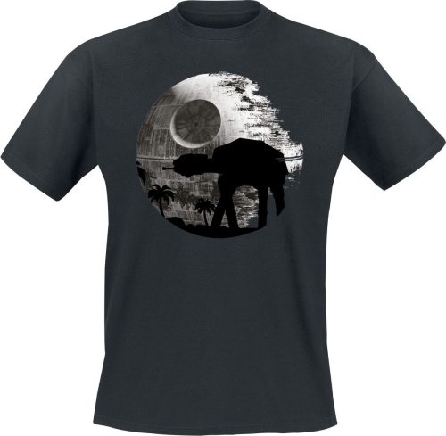 Star Wars Death Star - AT-AT Tričko černá